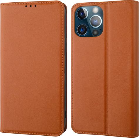 rfid card case clasp top|ONETOP for iPhone 12/12 Pro Genuine Leather Wallet Case with .